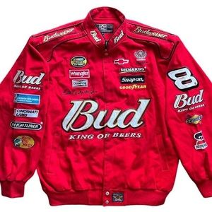 Vintage Budweiser NASCAR Jacket Dale Earnhardt Jr.